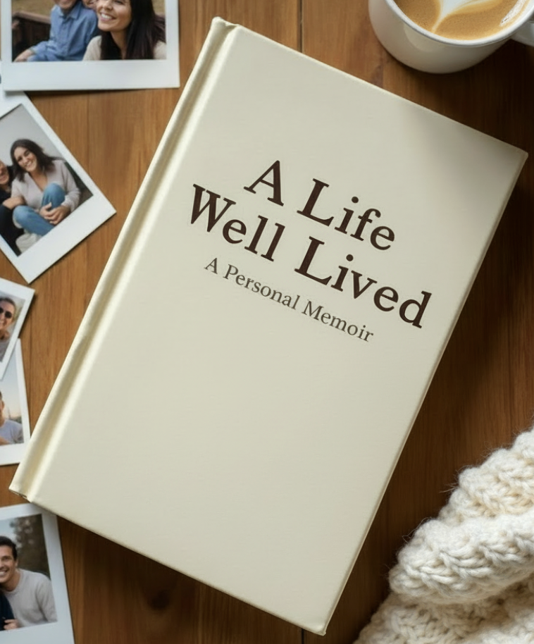 A Life Well Lived - Memoir Book
